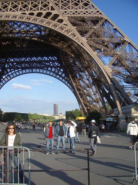 Besuch des Eifelturms