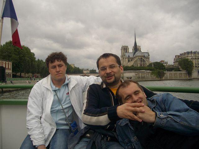 Schiffsfahrt auf der Seine