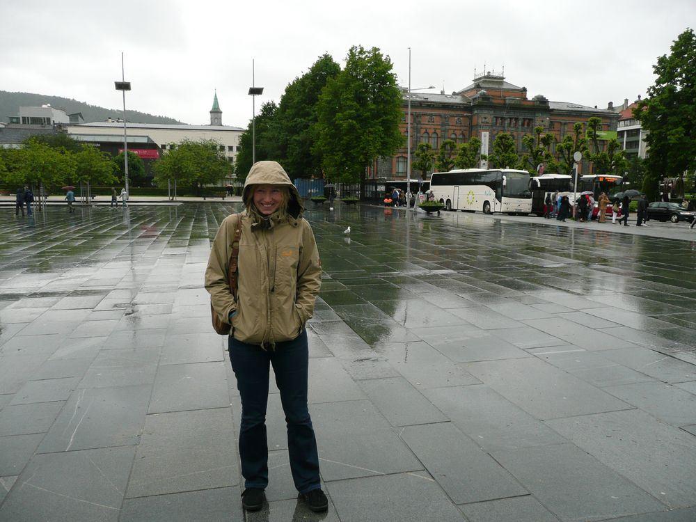 Es regnet in Bergen