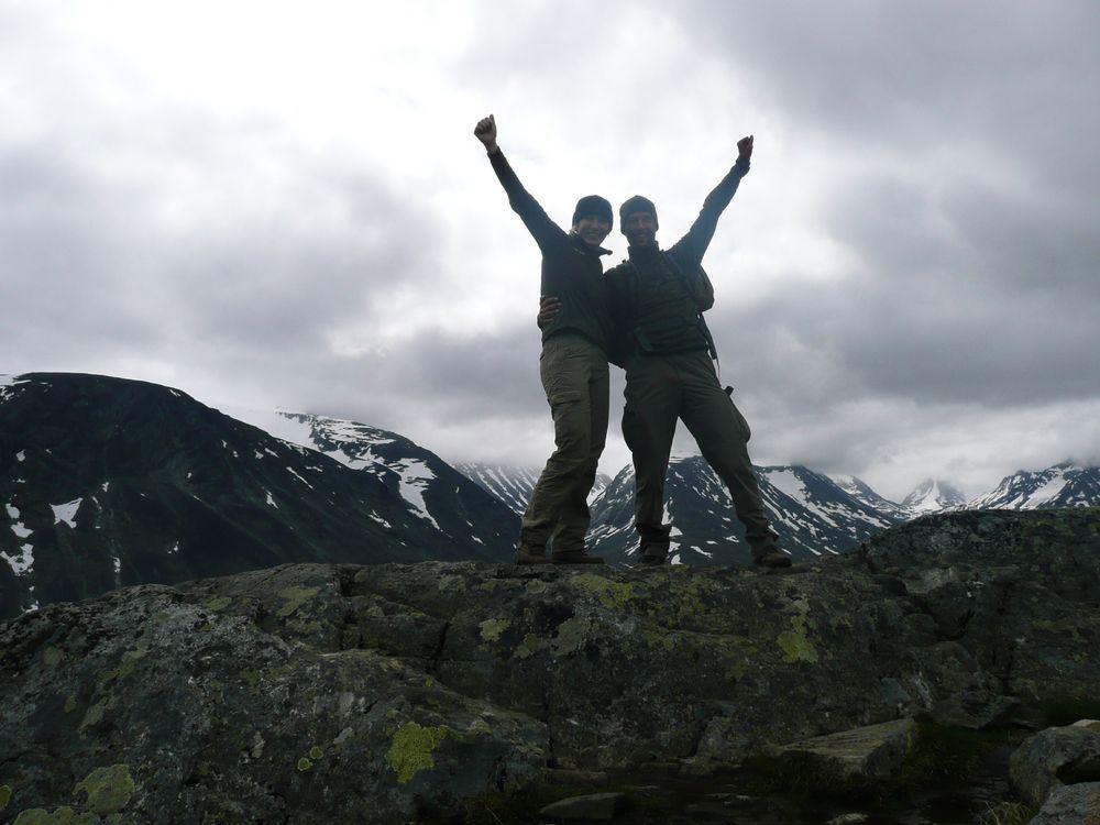 Auf dem Weg zum Gipfel