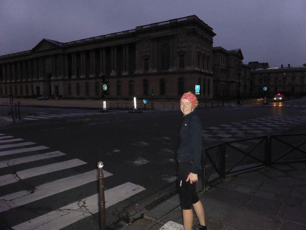 Morgenlauf durch Paris