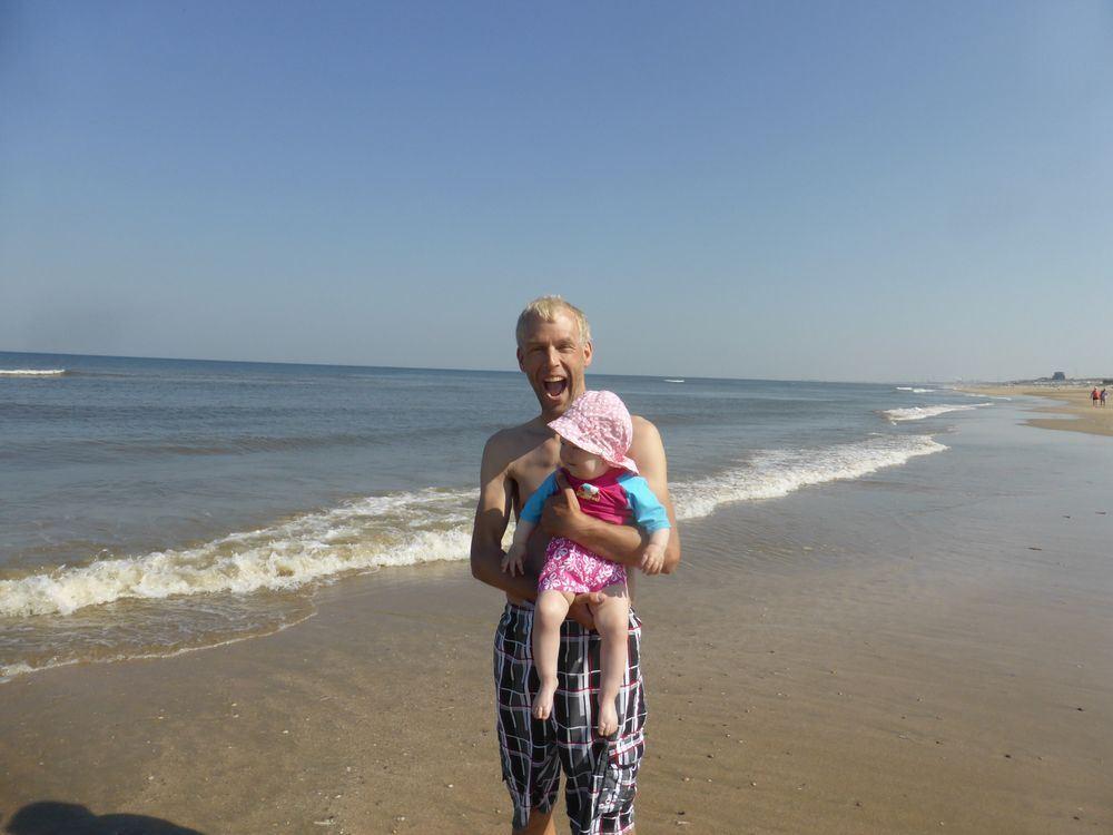 Das Wasser ist kalt :-)